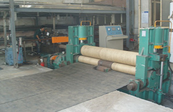 Large roller coiling machine